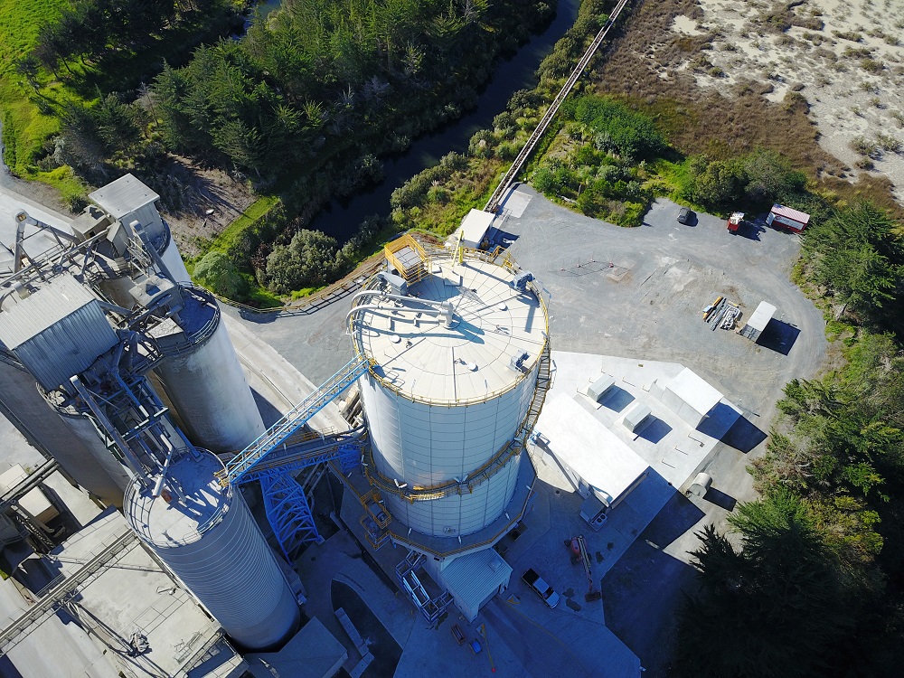 6000 T Cement Storage Silo, New Zealand | Ammermann Pty Ltd